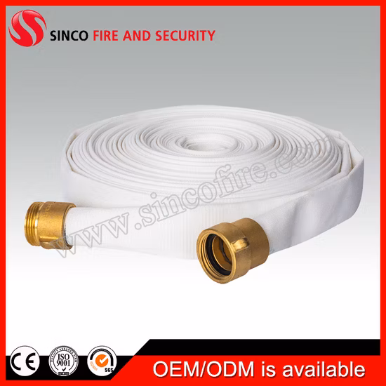 Single/ Double Jacket PVC/ Rubber Lining Canvas Fire Hose