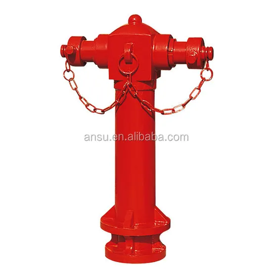 Fire Fighting Hydrant Underground Fire Hydrant with Flange DN10o Fire Fighting Hydrant 